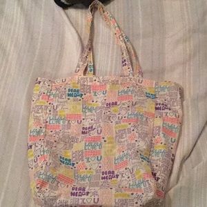 Forever 21 I love u tote bag